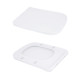 Унітаз-моноблок підлоговий Qtap Kolibri Ultra Quiet безобідковий з сидінням Soft-close WHITE QT10226380W