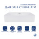 Раковина Qtap Nando LT 610х420х140 White QT12116146W
