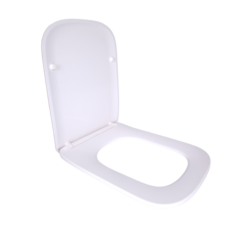 Сидіння для унітаза (Tern 490,520,610) 435x344x50 мм, White, з мікроліфтом, Slim Duroplast, Quick Release QTSC179W47353 Qtap