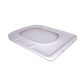 Сидіння для унітаза (Tern 490,520,610) 435x344x50 мм, White, з мікроліфтом, Slim Duroplast, Quick Release QTSC179W47353 Qtap