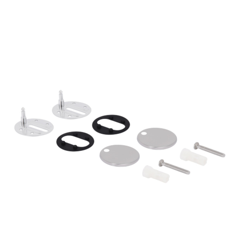 Сидіння для унітаза (Tern 490) 435x344x50 мм, Matt Black, з мікроліфтом, Slim Duroplast, Quick Release QTSC179MB47354 Qtap