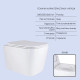 Готове рішення Qtap для ванної кімнати: підвісний унітаз Tern Ultra Quiet 525x345x360 + комплект інсталяції Nest 4 в 1 (кругла клавіша Chrome)