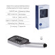 Комплект для душу Qtap Ustek Chrome: Змішувач QTUST6216107ODC + Лійки (QTRUC125CRM45952,QTHLA107CRM45948) + Шланг QTHADPVC200C + QTCRMBH030
