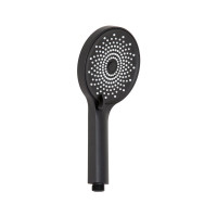 Лійка для ручного душу Lidz Niagara 32 120 мм округла LDNIA32BLM47555 Matt Black