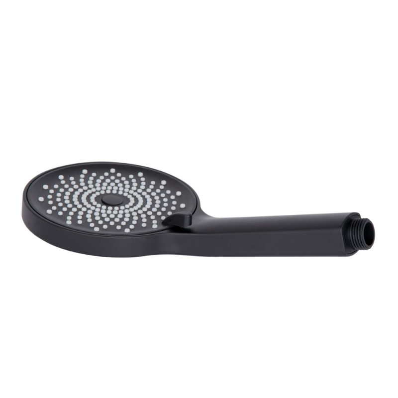 Лійка для ручного душу Lidz Niagara 32 120 мм округла LDNIA32BLM47555 Matt Black