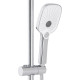 Душова система універсальна Qtap Tern на три споживача (з виливом) QTTER111CRM47591 Chrome