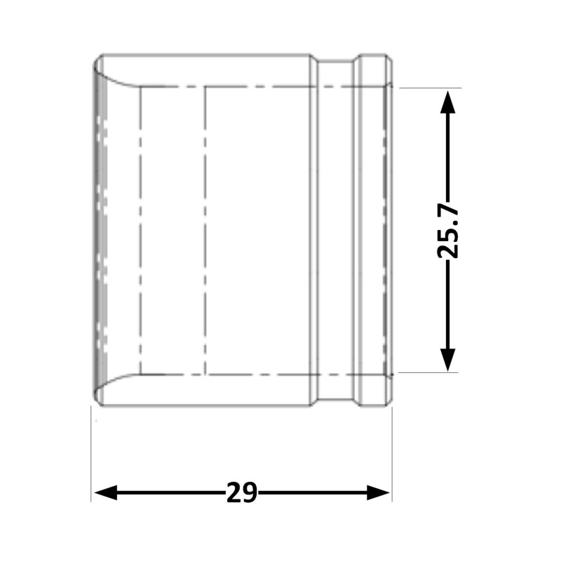 Гільза натяжна Icma №1031 d25x3,5 851031GX08