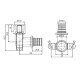 Кут натяжний Icma №1040 d20х2,8-1/2