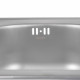 Кухонна мийка Brinex 3838 0,6 мм Satin (BRIN3835SAT06)