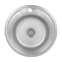 Кухонна мийка Brinex 490-A 0,6 мм Satin (BRIN490SAT06)