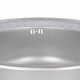 Кухонна мийка Brinex 5745 0,8 мм Micro Decor (BRIN5745MDEC0)