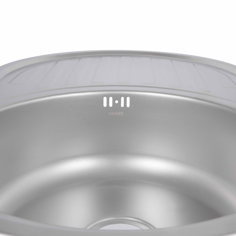 Кухонна мийка Brinex 7750 0,8 мм Micro Decor (BRIN7750MDEC08)