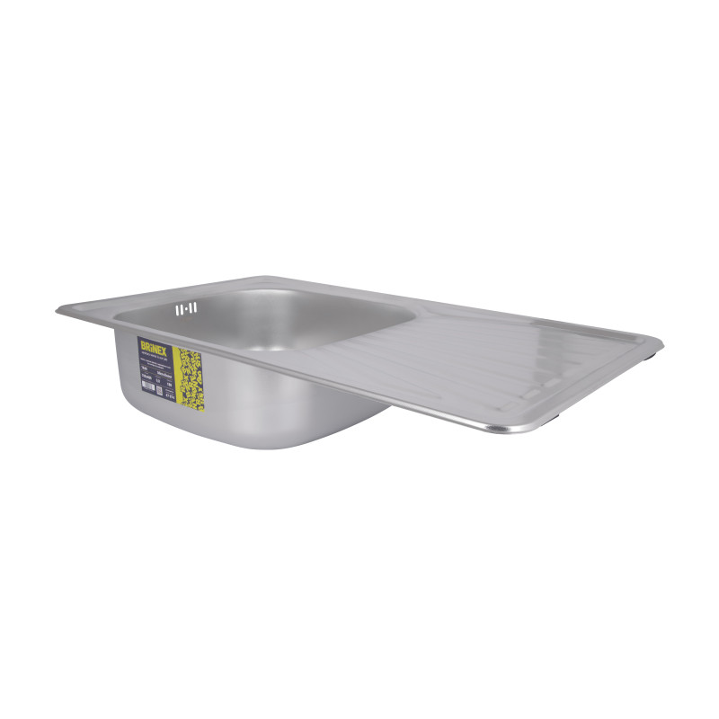 Кухонна мийка Brinex 7848 0,8 мм Micro Decor (BRIN7848MDEC08)