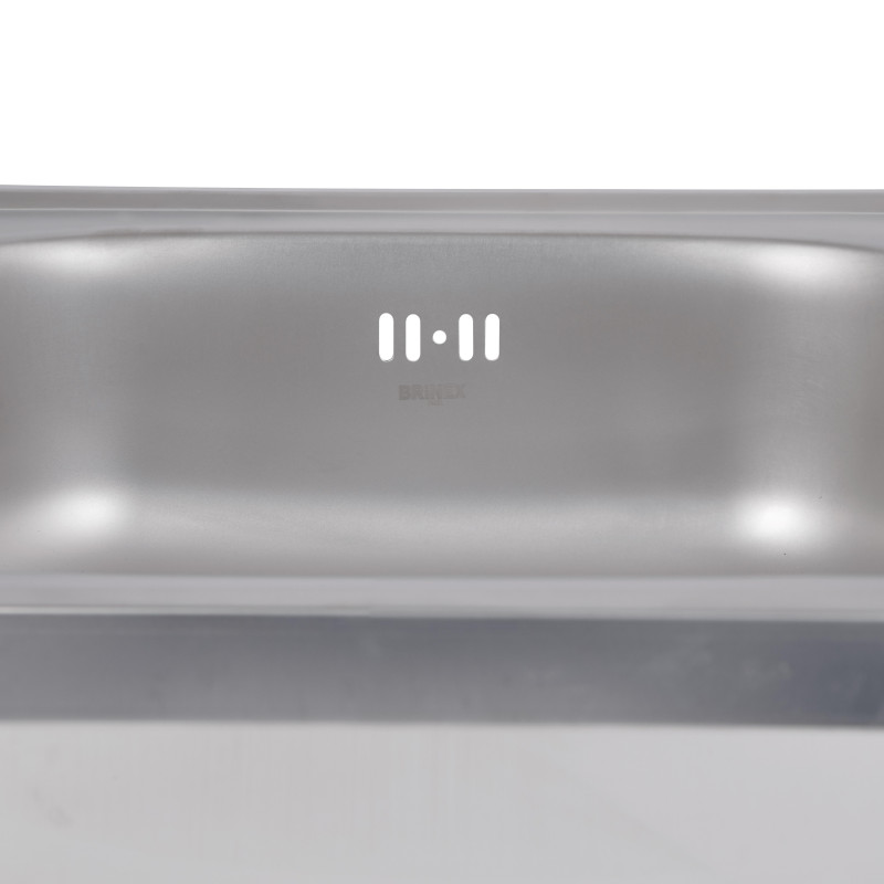 Кухонна мийка Brinex 5050 0,6 мм Satin (BRIN5050SAT06)