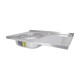 Кухонна мийка Brinex 5080-L 0,6 мм Satin (BRIN5080LSAT06)