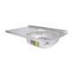 Кухонна мийка Brinex 5080-R 0,6 мм Satin (BRIN5080RSAT06)