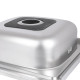 Кухонна мийка Brinex 5080-R 0,6 мм Satin (BRIN5080RSAT06)