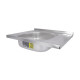Кухонна мийка Brinex 6050-L 0,6 мм Satin (BRIN6050LSAT06)