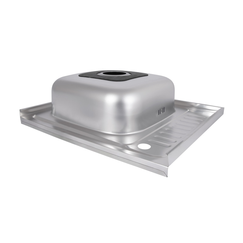 Кухонна мийка Brinex 6050-L 0,6 мм Satin (BRIN6050LSAT06)