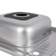 Кухонна мийка Brinex 6050-L 0,6 мм Satin (BRIN6050LSAT06)