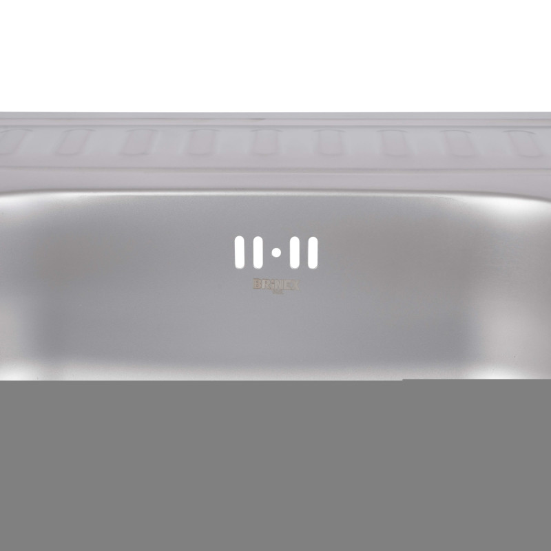 Кухонна мийка Brinex 6050-L 0,6 мм Satin (BRIN6050LSAT06)