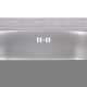 Кухонна мийка Brinex 6050-L 0,6 мм Satin (BRIN6050LSAT06)