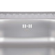Кухонна мийка Brinex 6060-L 0,6 мм Satin (BRIN6060LSAT06)
