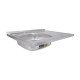 Кухонна мийка Brinex 6080-L 0,6 мм Satin (BRIN6080LSAT06)