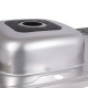 Кухонна мийка Brinex 6080-L 0,6 мм Satin (BRIN6080LSAT06)