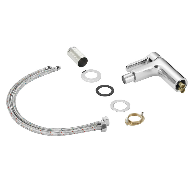 Змішувач латунний для біде Lidz Astra 001AF (k35) LDAST001AFCRM48089 Chrome