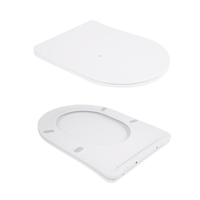 Унітаз підвісний Qtap Scorpio безободковий Ultra Quiet з сидінням Soft-close QT14332380ASW