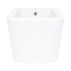 Біде підвісне Qtap Crow 485х340х290 мм White QT05555371W