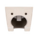 Біде підвісне Qtap Jay 485х360х320 мм White