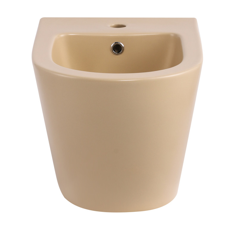 Біде підвісне Qtap Robin 515x370x350 мм, Beige QT13551381GSB