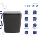 Унітаз підвісний Tern Ultra Quiet 490×365×325 мм, Anthracite, з сидінням Slim Duroplast / Soft-close / Quick Release QT17332303ASAN Qtap