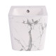 Біде підвісне Qtap Tern 520x350x330 мм, Marble QT17551303GMR