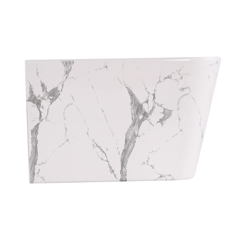 Біде підвісне Qtap Tern 520x350x330 мм, Marble QT17551303GMR