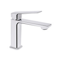 Змішувач для раковини низький Qtap Capricorn, Chrome (k26) QTCAP1060102C48219