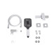 Змішувач для душу Qtap Capricorn з душовим гарнітуром Chrome (k35) QTCAP4060102C48221