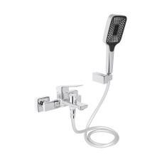 Змішувач для ванни Qtap Capricorn з душовим гарнітуром Chrome (k35) QTCAP3060102C48222