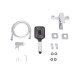 Змішувач для ванни Qtap Capricorn з душовим гарнітуром Chrome (k35) QTCAP3060102C48222