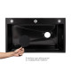Lidz Handmade H7545B Мийка для кухні інтегрована Decor Black PVD Honeycomb 3,0/1,0 мм LDH7545BDECPVD48373