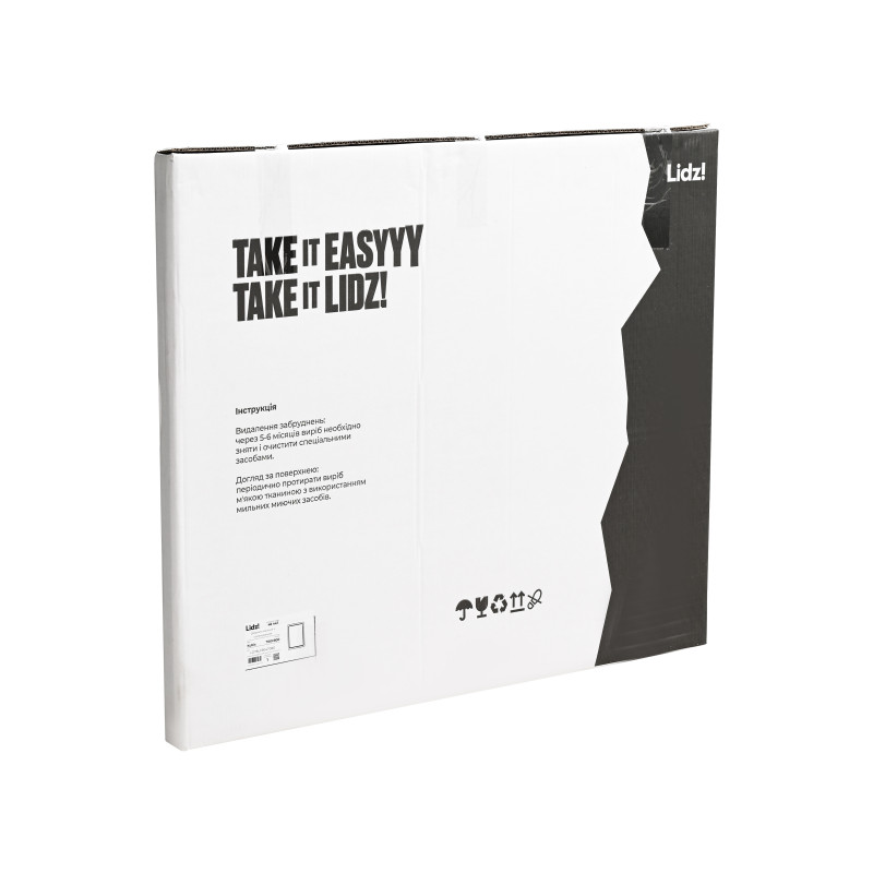 Дзеркало Lidz Kubis 700х800 з LED-підсвічуванням Touch, з антизапотіванням, з димером, рег. яскравості LD78LF9047080