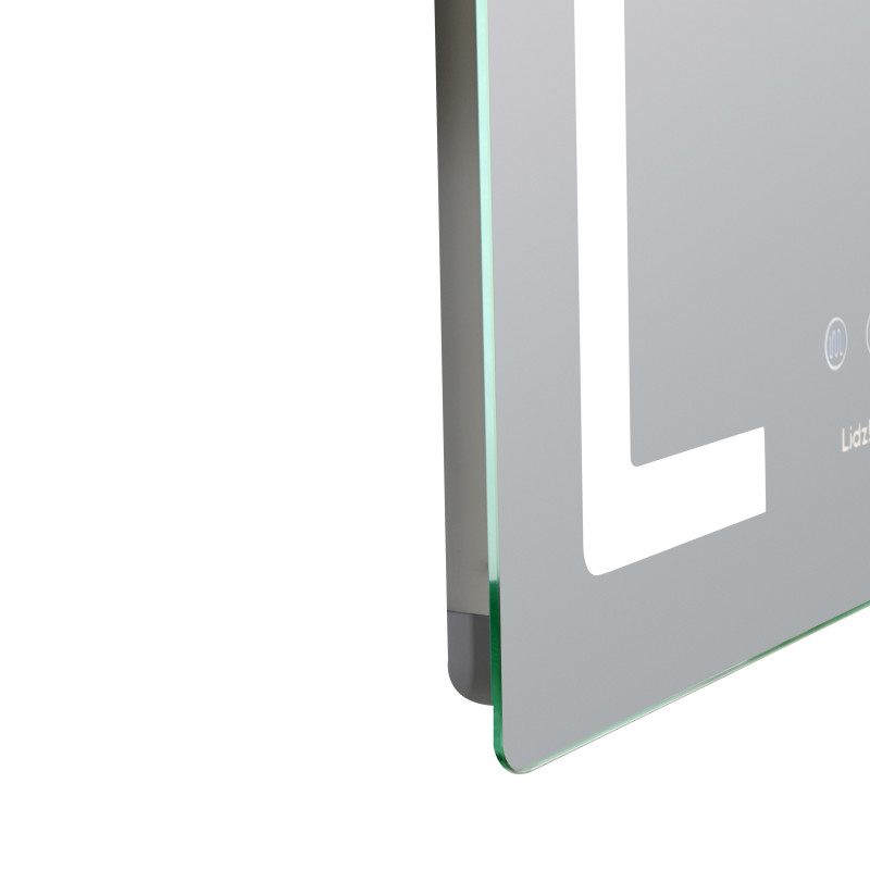 Дзеркало Lidz Kubis (KU2) 500х800 з LED-підсвічуванням Touch, з антизапотіванням, з димером, рег. яскравості LD78LF936508048448