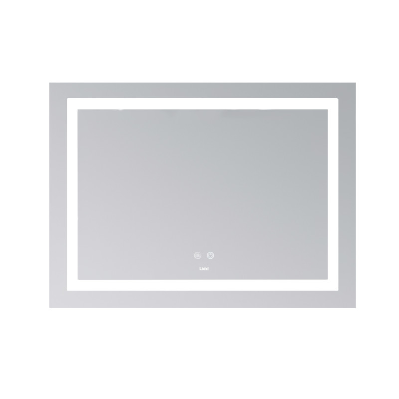 Дзеркало Lidz Kubis (KU1) 900х700 з LED-підсвічуванням Touch, з антизапотіванням, з димером, рег. яскравостіLD78LF9049070