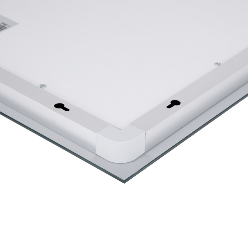 Дзеркало Lidz Kubis (KU1) 900х700 з LED-підсвічуванням Touch, з антизапотіванням, з димером, рег. яскравостіLD78LF9049070