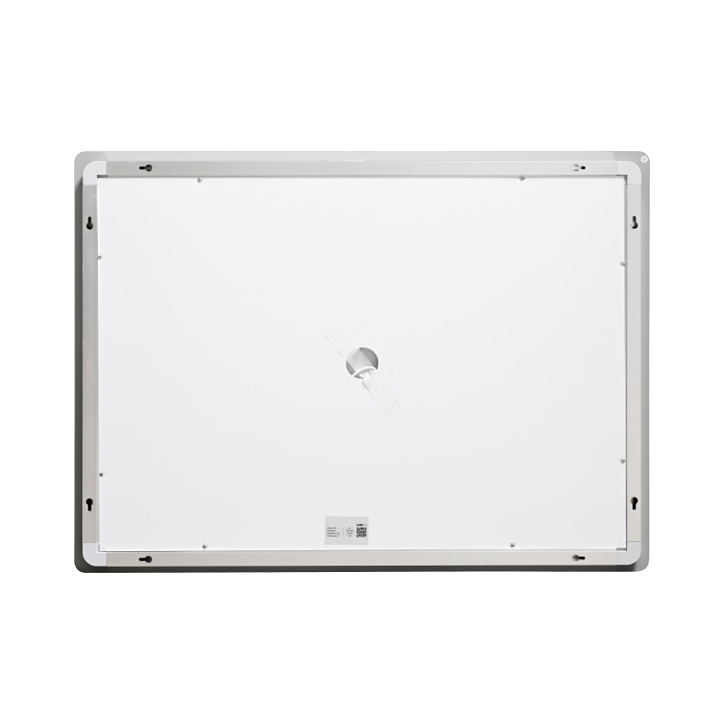 Дзеркало Lidz Kubis (KU2) 900х700 з LED-підсвічуванням Touch, з антизапотіванням, з димером, рег. яскравості LD78LF90448452