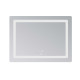 Дзеркало Lidz Kubis (KU2) 900х700 з LED-підсвічуванням Touch, з антизапотіванням, з димером, рег. яскравості LD78LF90448452