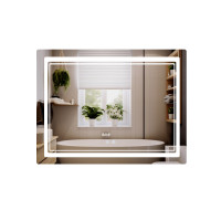 Дзеркало Qtap Cardinal (CA2) 1000х800 з LED-підсвічуванням Touch, з антизапотіванням, з димером, рег. темп. кольору (3000-6500K) QT0478C1008048455