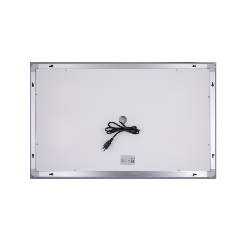 Дзеркало Qtap Cardinal (CA2) 800х600 з LED-підсвічуванням Touch, з антизапотіванням, з димером, рег. темп. кольору (3000-6500K) Reverse QT0478C806048457